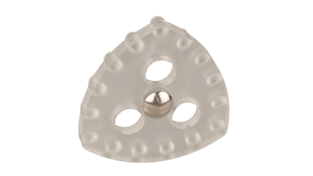 Almohadilla Triangular PUR Tactos con remache metálico