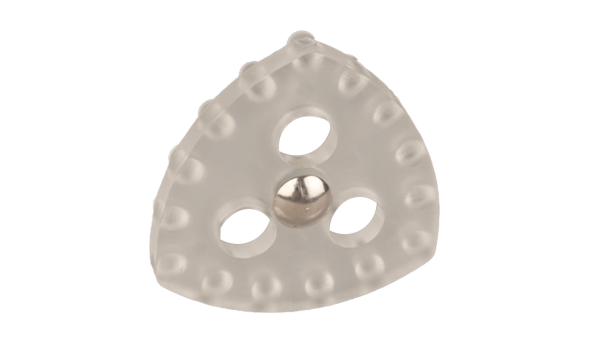 Almohadilla Triangular PUR Tactos con remache metálico