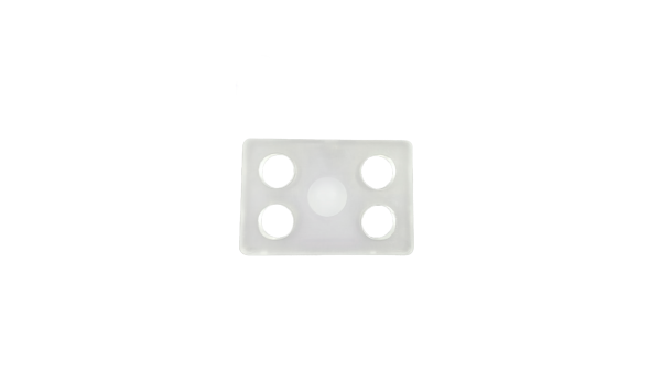 Almohadilla Rectangular  con tetón